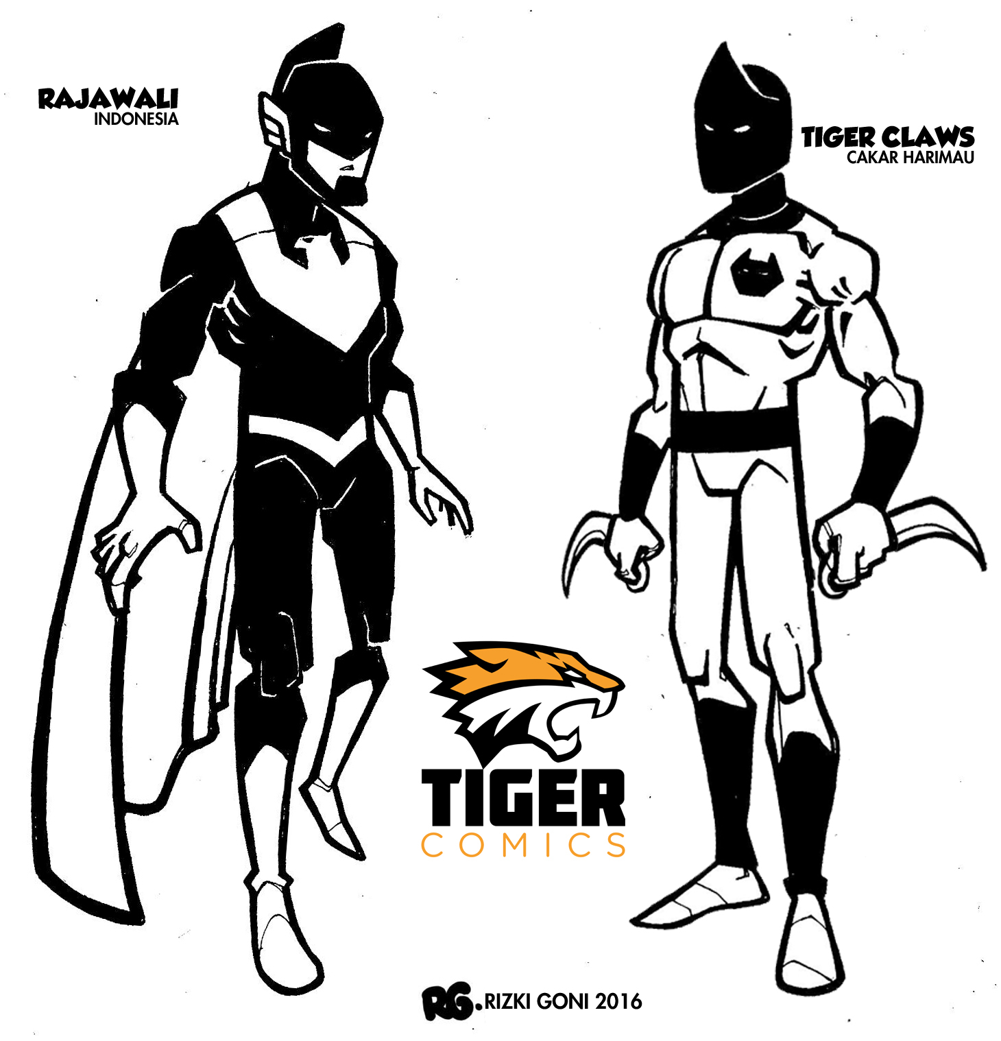 Rajawali dan Cakar Harimau dari Tigercomics